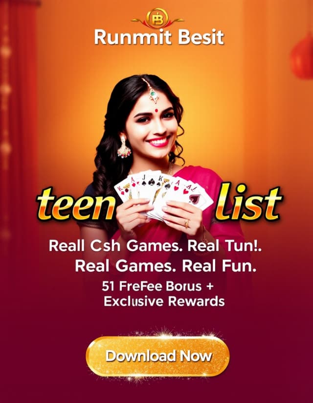 Teen Patti Live Banner